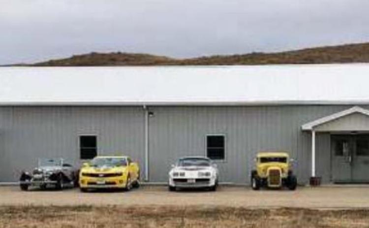 The Hooker Motor Club Poker Run vehicles on display at the fairgrounds on Saturday, Oct. 17. Amber Zimmerman