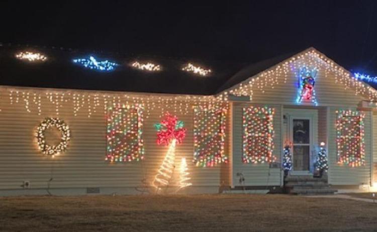 Neal and Cecilia Hayward - 1st place in the home category. courtesy photos