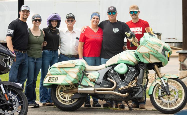 Peters honored at Heroes Honor Ride
