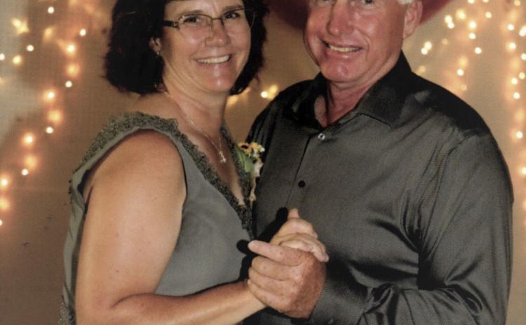 Stuart and Leah Carson at their daughter’s wedding on Aug. 1, 2020. courtesy photo