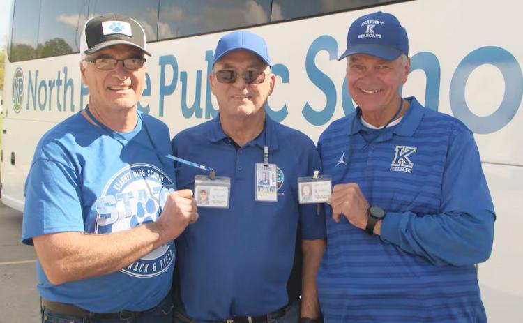 L-r: Tony, Alan and Gary Little. 10/11 News