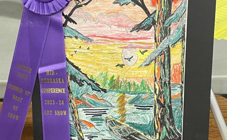 Colin Connealy’s Junior High Runner-up Best of Show piece. Kyle Hoyt