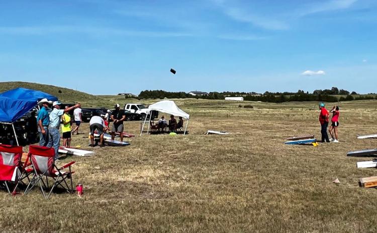 A Cornhole Tournament was held at the fairgrounds on Friday afternoon, Aug. 5 with the following results: 1. Chris &amp; Trevor Kuncl, 2. Casey &amp; Leighton Connell, 3. Matt &amp; Carolee Brown. Carolee Brown