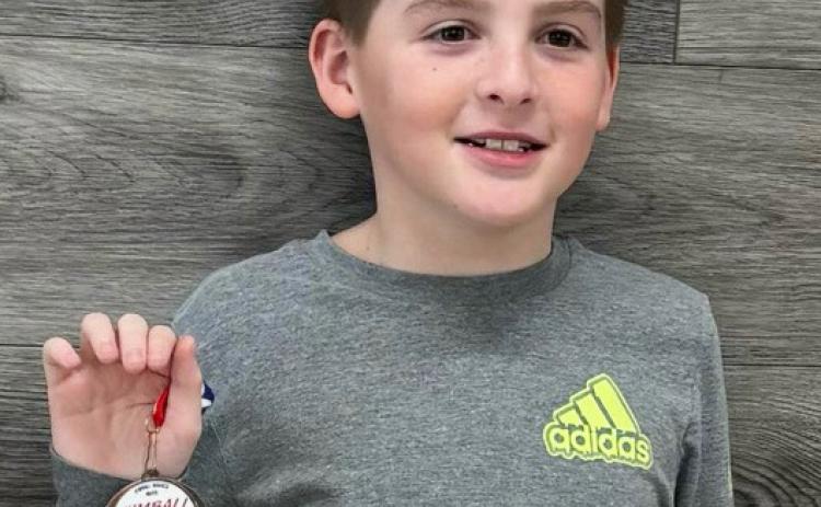 Zach Hicks places at bb gun match