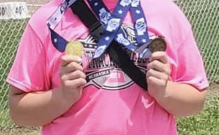 Stieb wins All Class Gold in shot put