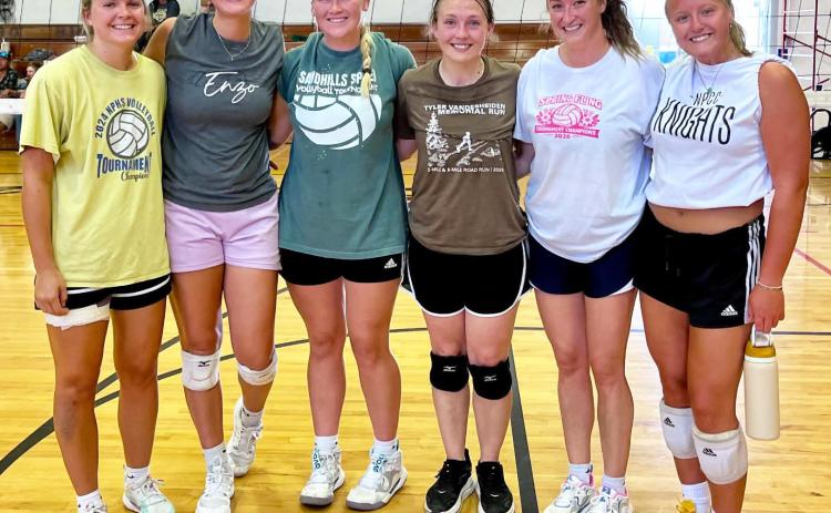 Hooker County Fair Volleyball Tournament held