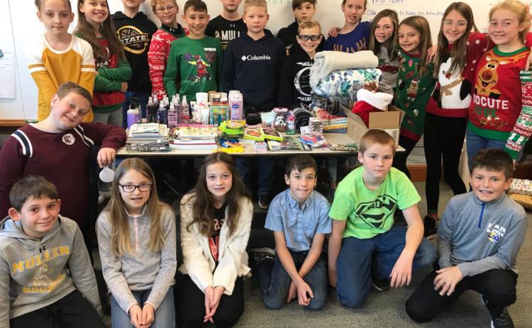4th, 5th grades complete Christmas service projects