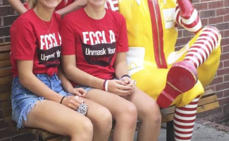 L-r: Tierston Moore, Sydnee Cheever and Ashlyn Simonson. Diana Brost
