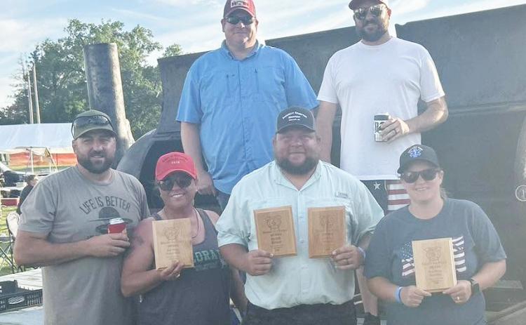 Vests place in BBQ contest