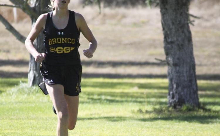 Peyton Paxton competing in Bayard last week Jill Coble