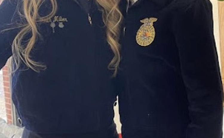 Faith Miller (left) and Alli Loughran. courtesy photo