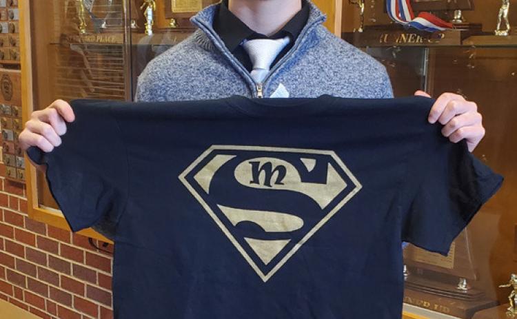 Brandon Hardin is Student of the Month