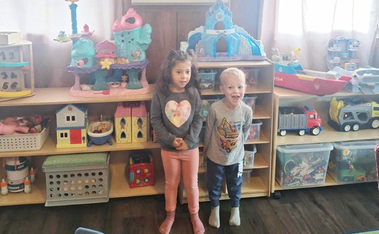 Lemonade stand helps purchase toy cubbies
