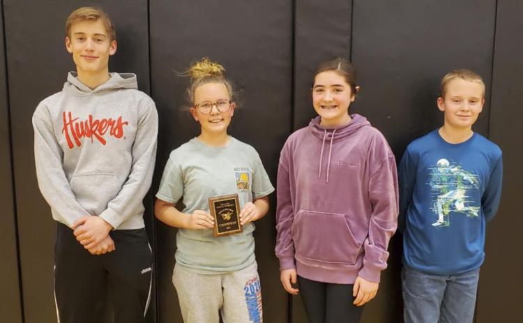 Hegland is Overall Spelling Bee Champ