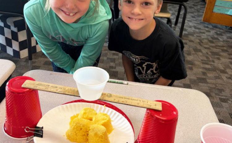 2nd graders learn about canyons