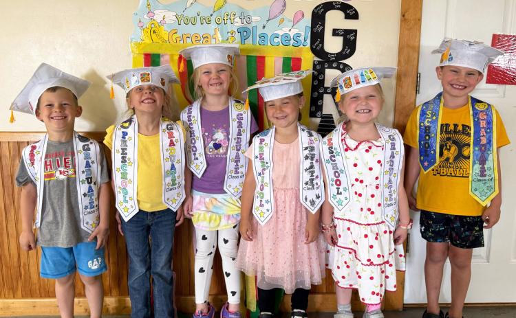 Busy Bees Preschool graduates