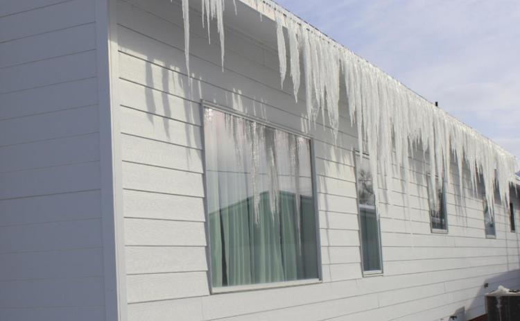 Spectacular icicle formations can be seen all around Mullen! Gerri Peterson
