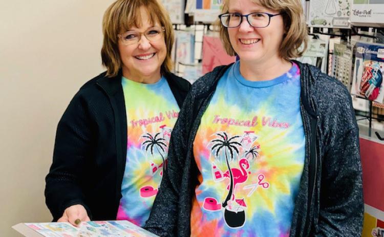 Teresa Hampton (left) and Jennifer Macke. Teressa Sykora