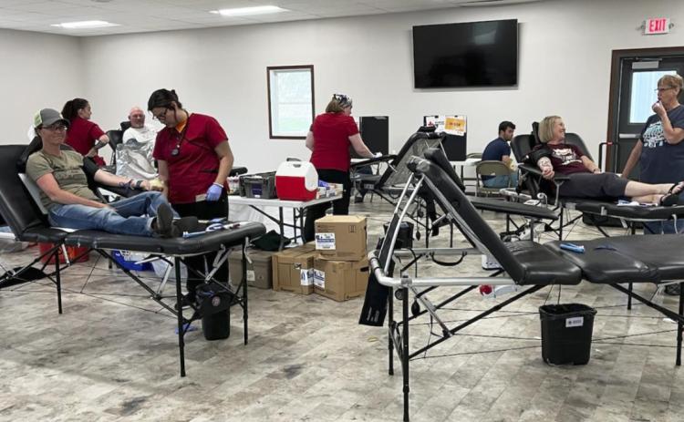 Mullen blood drive collects 37 units
