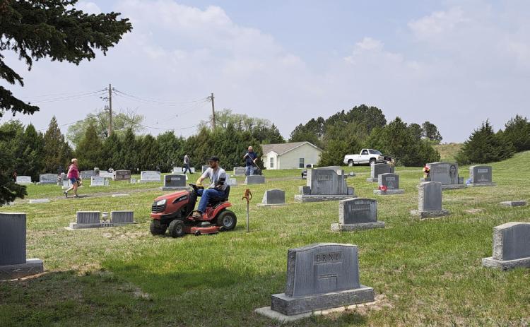 Cedarview Cemetery clean up held