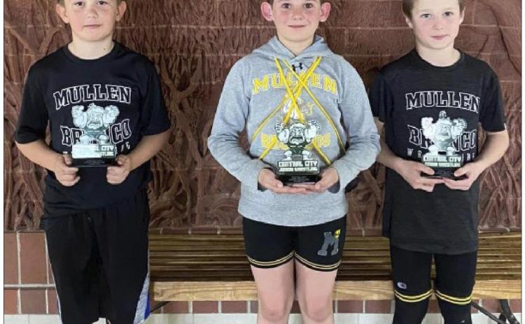 Youth wrestlers win brackets