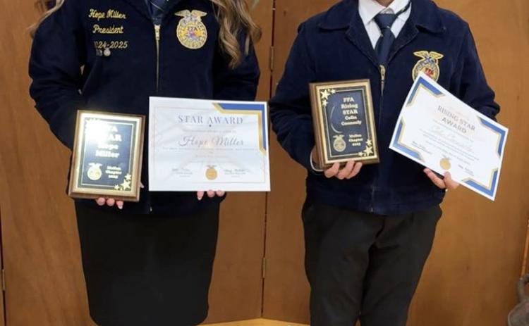 Hope Miller - Star Award, Colin Connealy - Rising Star Award Tami Miller