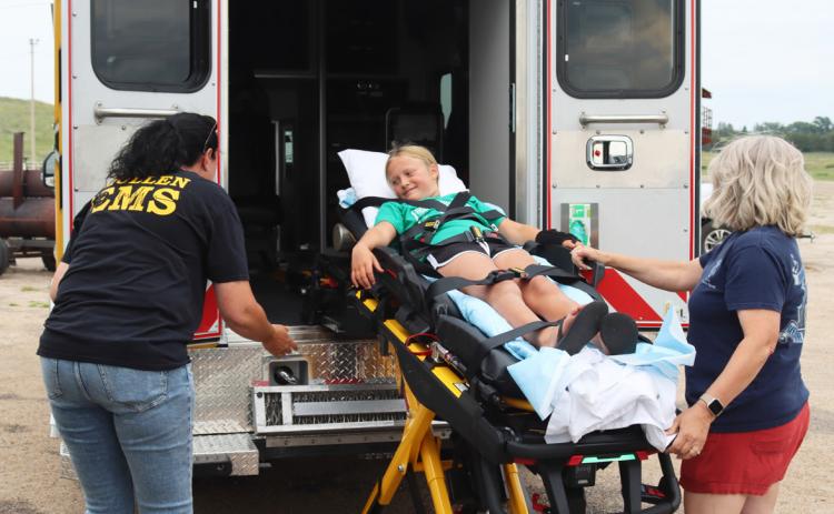 EMS holds appreciation barbecue