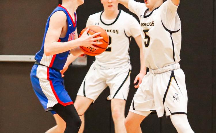 Ben Werner plays defense against Arthur last Thursday. Carolee Brown Photography