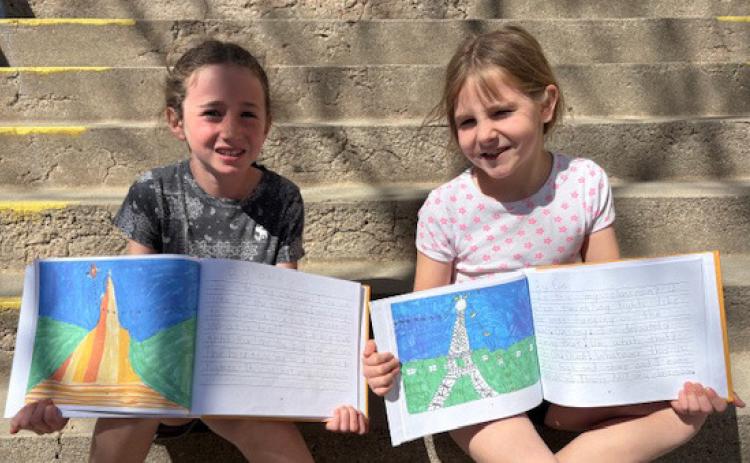 Second graders write a book