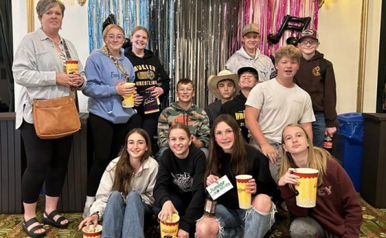Eighth graders attend “Footloose”