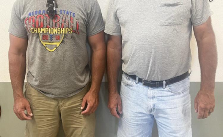 Tyler Gracey (left) and Mark Ewoldt