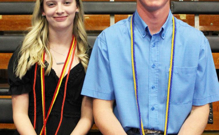 Outstanding Senior Students Erika Massey and Chase Gracey. HOOKER COUNTY TRIBUNE AD &amp; NEWS ABSOLUTE DEADLINE