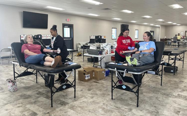 29 units of blood donated on Monday