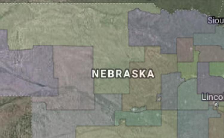 Governor Pete Ricketts signed legislation completing Nebraska’s decennial redistricting on Sept. 30. Pictured above is the new map, which can also be viewed at www.NebraskaLegislature.gov.