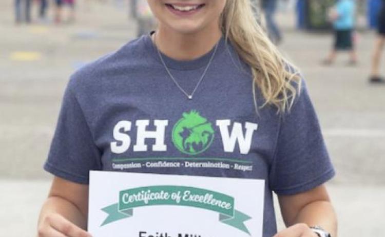 Miller receives Livestock Achievement Program award