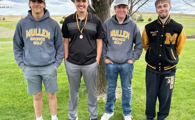 L-r: Jarren Forsen, Jacob Walker, Corben Kissire, Jacob Wingebach. Clint Svoboda