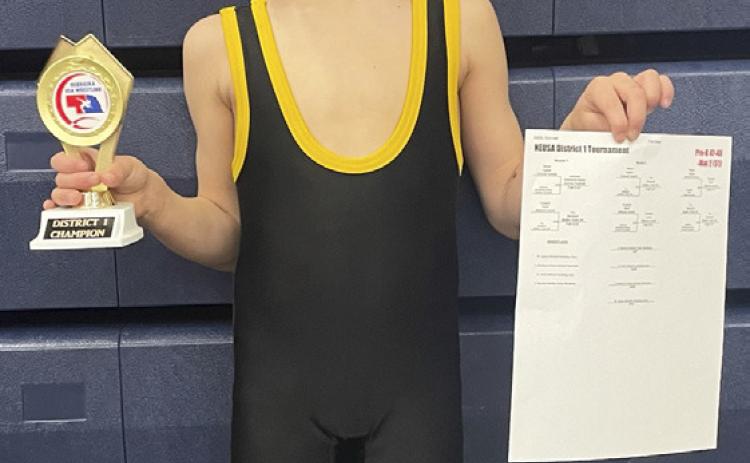 Eight Mullen youth wrestlers qualify for State