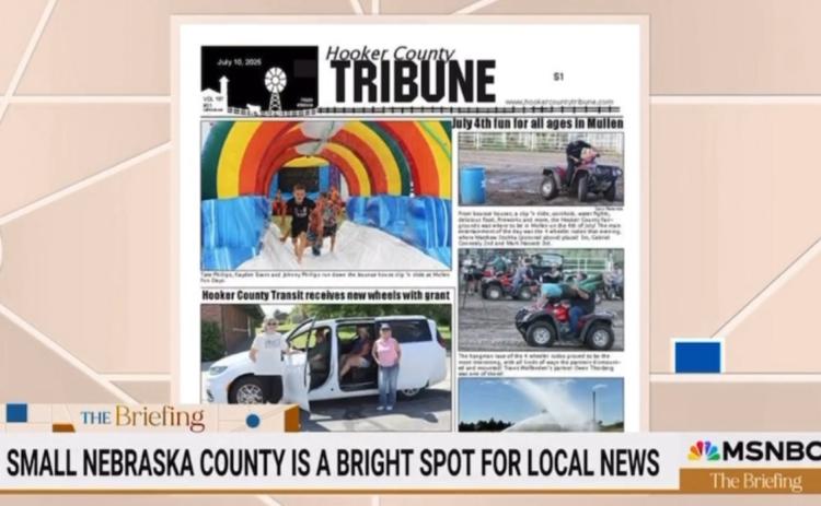 Tribune featured on MSNBC