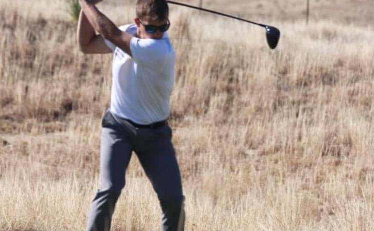 Brendon Walker competing at MNAC Golf last Thursday. Mary Jo Walker