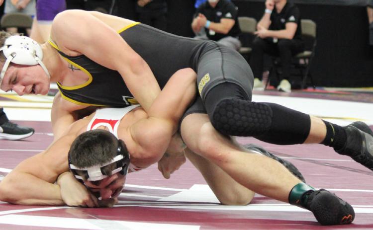 Senior James Kessler ended his high school career in Omaha.