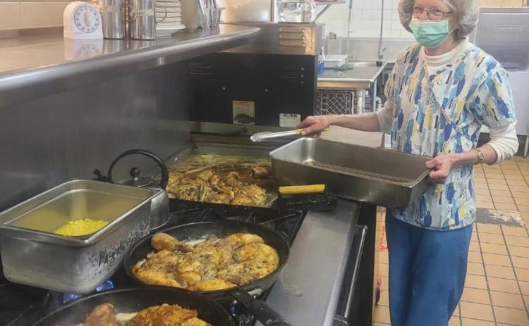 Tammy Dancer spoiled us last week with homemade pizza, runzas and fried chicken. Thank you, Tammy!