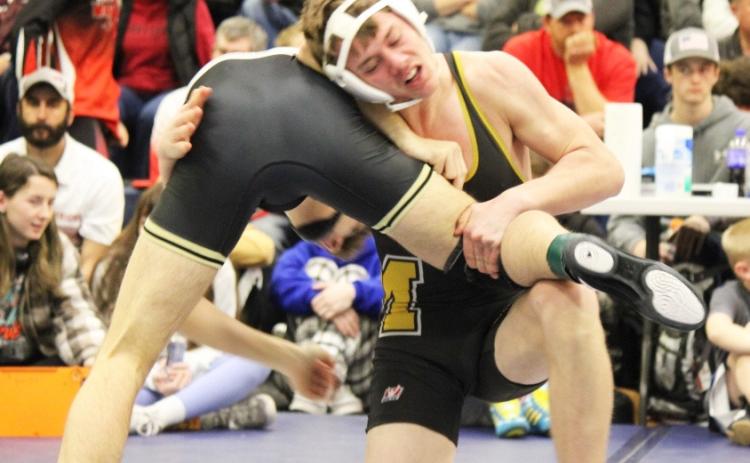 Cooper Walker competing in Greeley last week. Kris Forsen