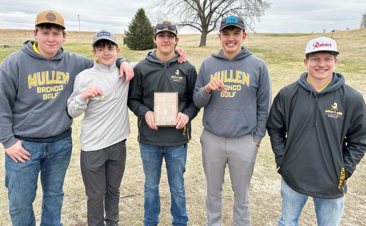 L-r: Corben Kissire, Ben Werner, Jarren Forsen, Jacob Walker, Justin French. Clint Svoboda