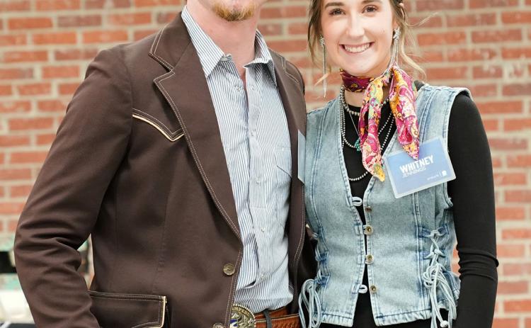 Rex Day of Bartlett and Whitney Jennings of Seneca. courtesy photo