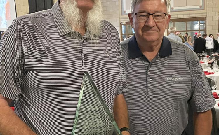 Brown receives boys golf coaching awards