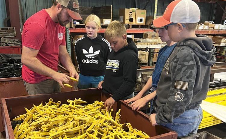 The Mullen Elementary and Middle and High School HAL (High Ability Learner) students went on their fall trips last month. Both groups got a deeper look into agriculture equipment. The elementary students traveled north of Burwell to Rowse Rakes on Oct. 17, while the middle school and high school students traveled to Grand Island to the CASE IH plant on Oct. 30. Brett Mauler