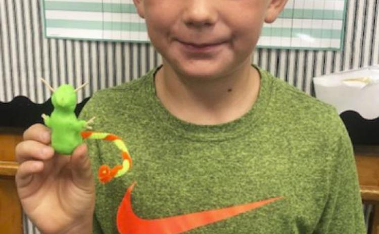 2nd graders create monsters