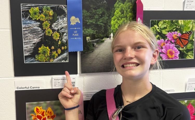 Ava Walz won Best in County Photography at the 2025 Hooker County Fair. Her photo then competed at this year’s Nebraska State Fair, under Youth Living Plants/Flowers, placing 1st! Ava is an eighth grader this year at Mullen Public Schools. Kelli Walz