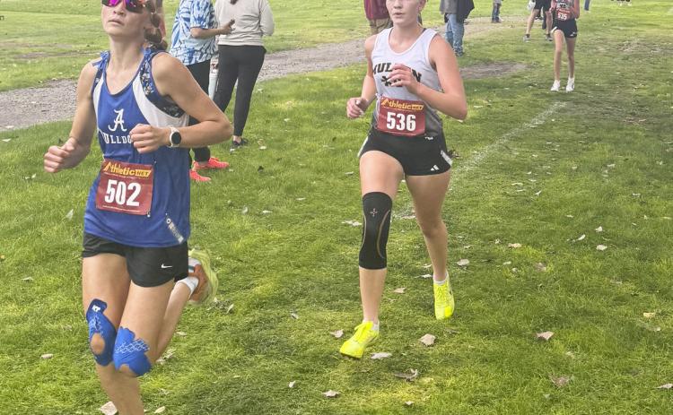 Ava Walz in second place, with Ayden Lee behind her last week. Chris Kuncl