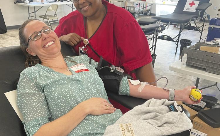 27 units of blood collected on Monday
